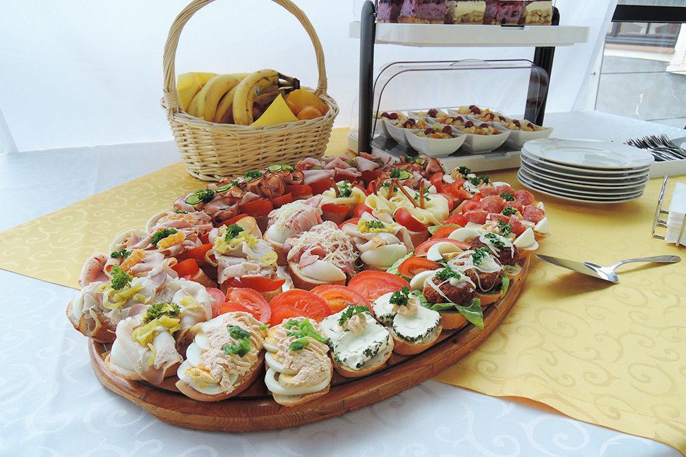 Catering example at KulturQuartier