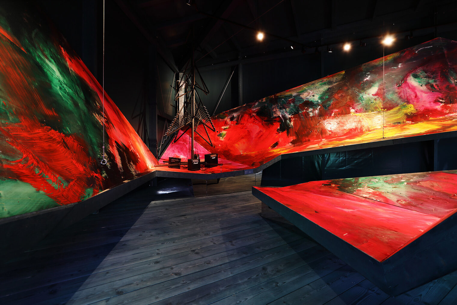 Ansicht Kunstwerke im Steiermark Pavillon